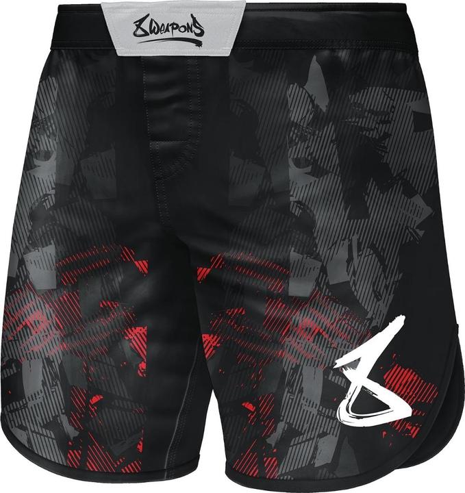 Actual product image 8Weapons 8 WEAPONS Fight Shorts, Hit 2.0, black-red, XL (XL)