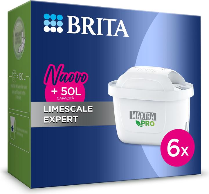 Actual product image Brita Maxtra Pro 6 filters LIMESCALE EXPERT 4006387121983 Filter cartridge White (6 x)