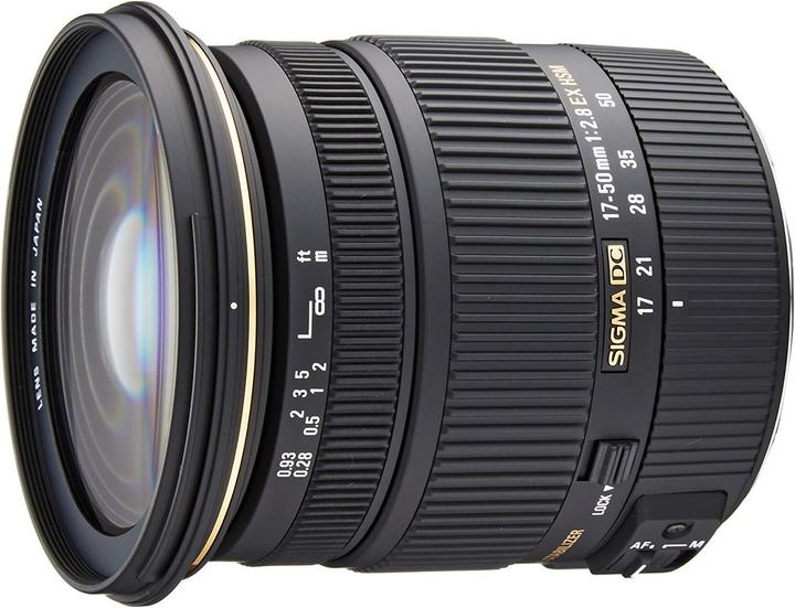 Image du produit Sigma 17-50mm F2.8 EX DC OS HSM, Canon EF-S (Canon EF-S, APS-C / DX)