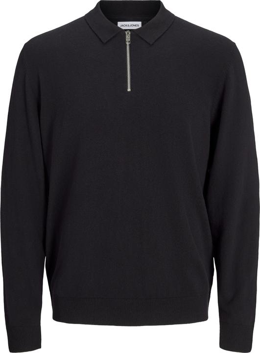 Jack & Jones Jjeemil Knit Polo Half Zip Ls Noos