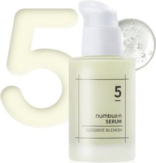 Numbuzin No.5 Goodbye Blemish Serum Vitamin C Niacinamid Antioxidans Aufhellung Hyperpigmentierung (50 ml)