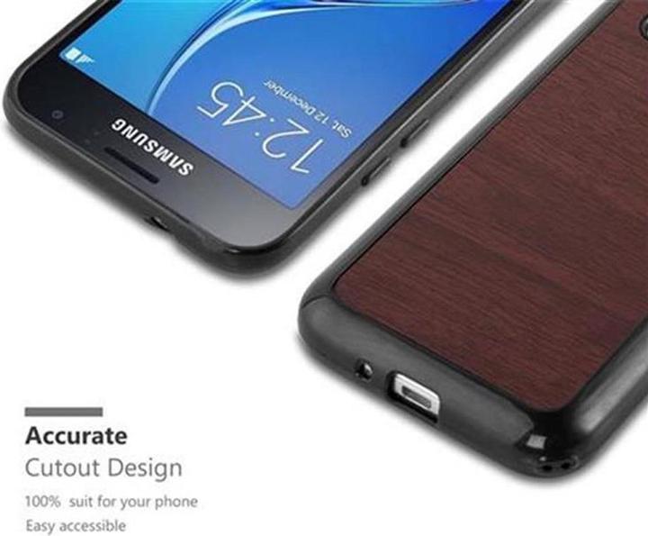 Immagine prodotto Cadorabo Copertura in legno TPU (Samsung Galaxy J1 (2016))