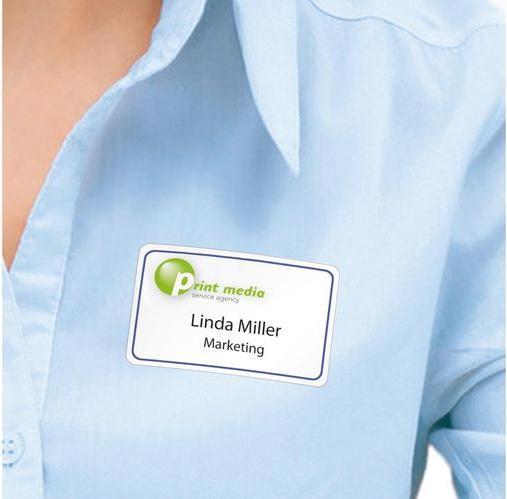 Actual product image HERMA A4 removable name labels