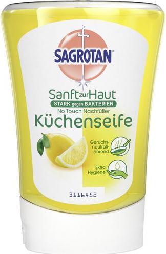Sagrotan Kitchen Soap No-Touch Refill Citrus 250ml (Liquid soap, 250 ml)