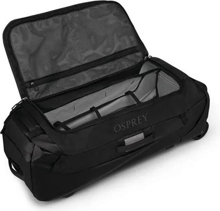 Immagine prodotto Osprey Transporter Wheeled Duffel 120, Raven (120 l, XL (da 115l))