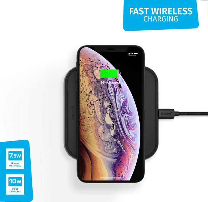Actual product image Zens wireless charger (10 W)