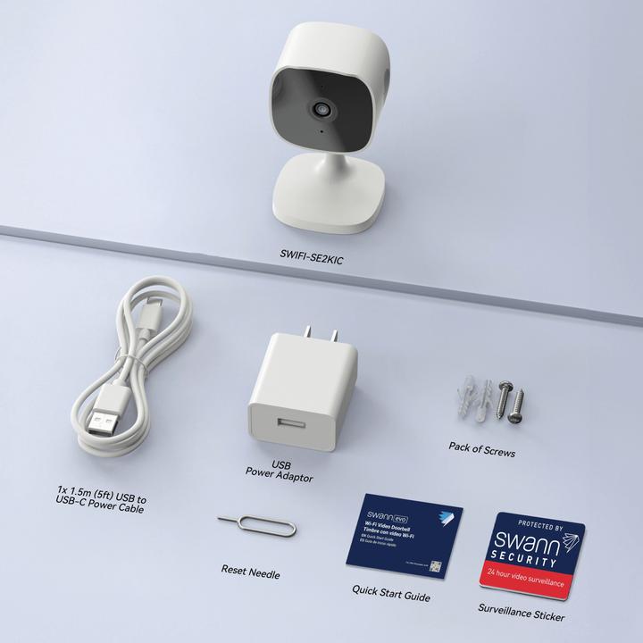 Produktbild Swann EVOâ€‹ 2K Indoor Wi-Fi Camera (SWIFI-SE2KIC-EU)