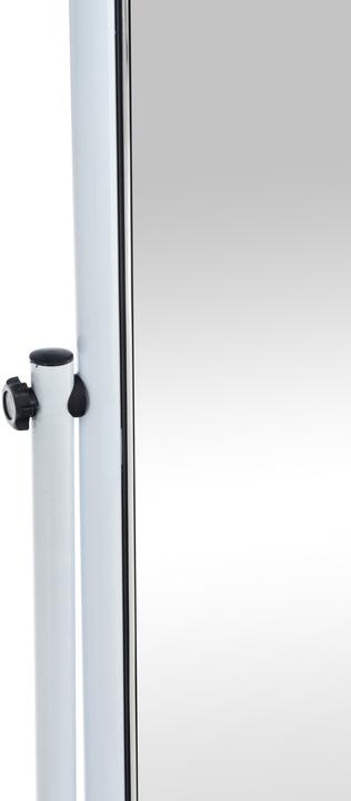 Produktbild CLP Standspiegel Medusa Eckig, weiss (48 x 166 cm)