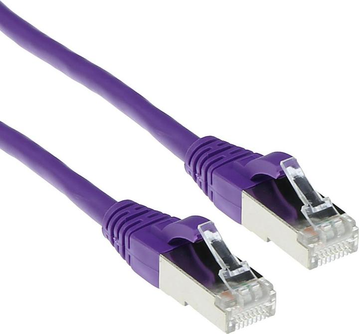 Immagine prodotto Viola 5 metri LSZH SFTP CAT6A cavo patch snagless con connettori RJ45 (S/FTP, CAT6a, 5 m)