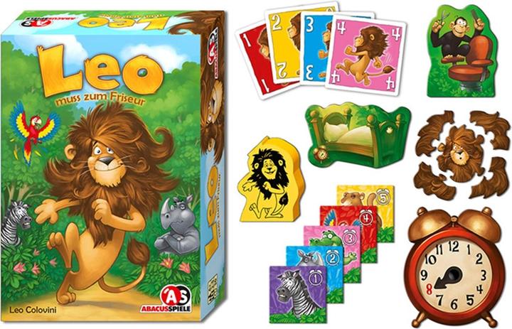 Actual product image Abacus Leo needs a haircut (German, English)