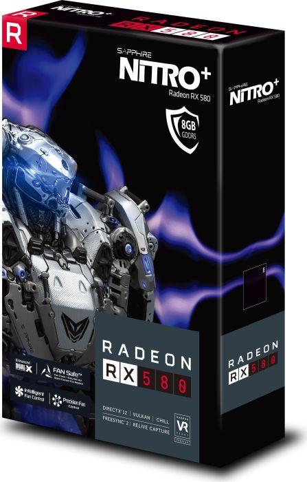 Produktbild Sapphire Nitro+ Radeon RX580 (8 GB)