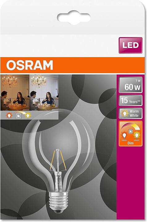 Immagine prodotto Osram Stella+ Globo (E27, 7 W, 806 lm, 1 x, E)