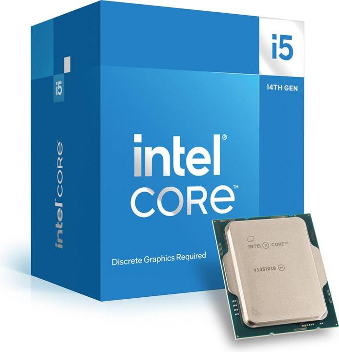 Actual product image Intel Core I5-14400F (LGA 1700, 2.50 GHz, 10 -Core)