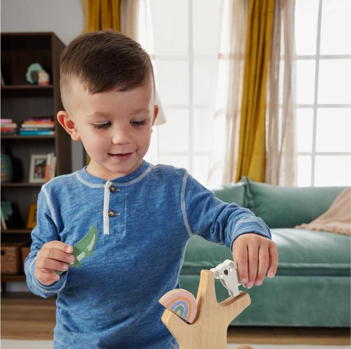 Immagine prodotto Fisher-Price Albero di equilibrio in legno animal fun