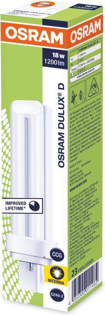 Produktbild Osram Dulux (G24d-2, 18 W, 1200 lm, 1 x, A)