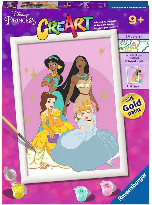 Image du produit Ravensburger Peinture par numéros - Princesses Disney