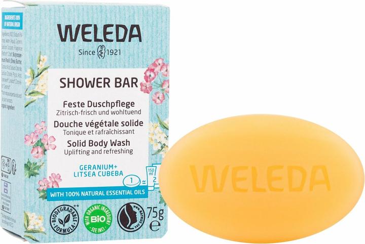 Productafbeelding Weleda Douchebar Geranium + Litsea Cubera
