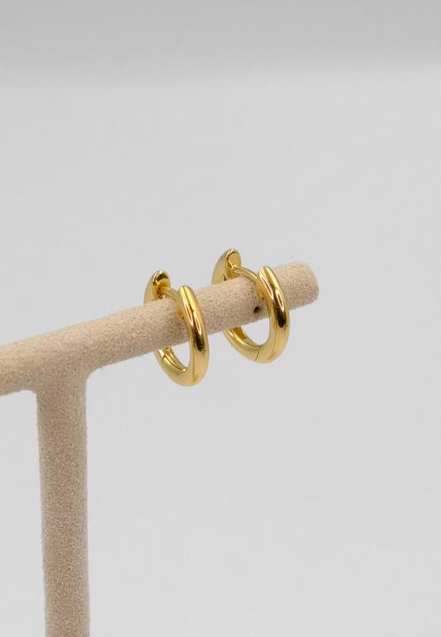 Produktbild Muau Creolen (750/18K Gelbgold)