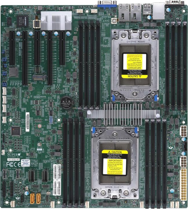 Produktbild Supermicro H11DSi-NT (SP3, AMD SoC, E-ATX)