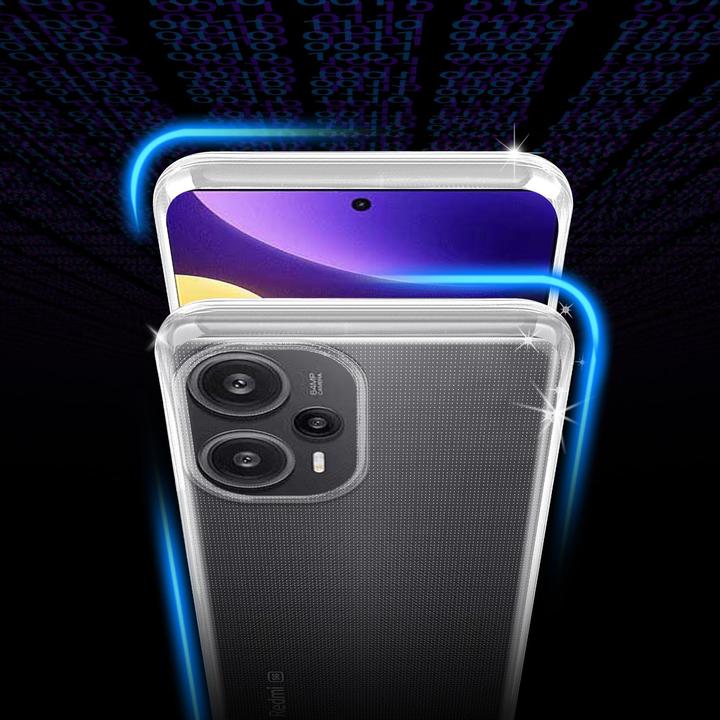 Actual product image Cadorabo Bumper Case for Xiaomi Poco F5 TPU Ultra Slim AIR (Xiaomi Poco F5)