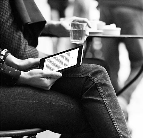 Actual product image Amazon Kindle Voyage (6", 4 GB, Black)
