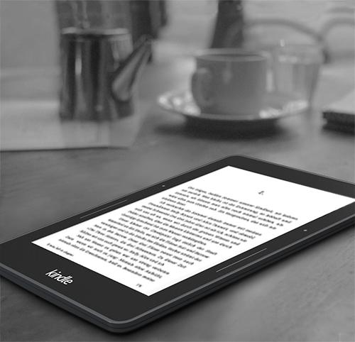 Actual product image Amazon Kindle Voyage (6", 4 GB, Black)