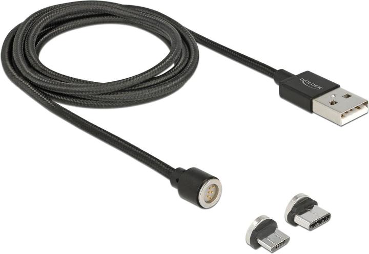 Delock USB2.0-Ladekabel magnetische Stecker (1.10 m, USB 2.0)