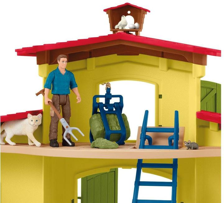 Produktbild Schleich Farm World Grosser Stall mit Tieren und Zubehör