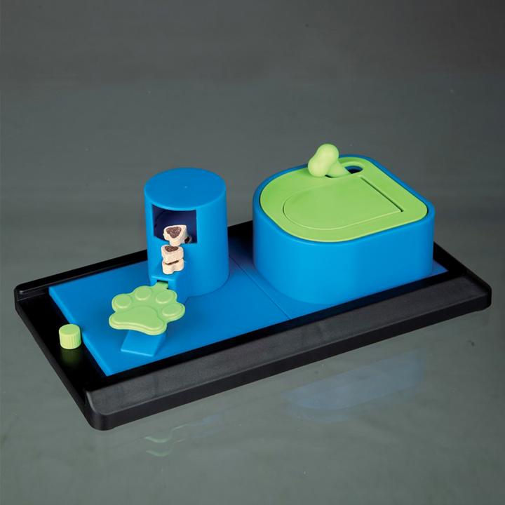 Immagine prodotto Trixie Cane Attività Poker Box Vario 32x17cm (Intelligenza cane toy)