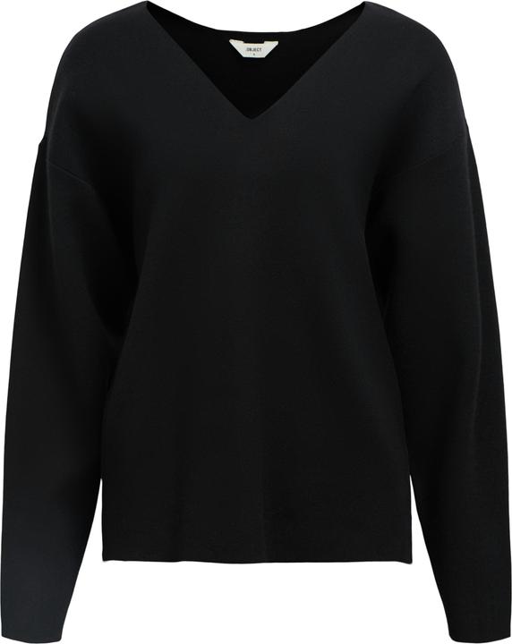 Object V-Ausschnitt Strickpullover