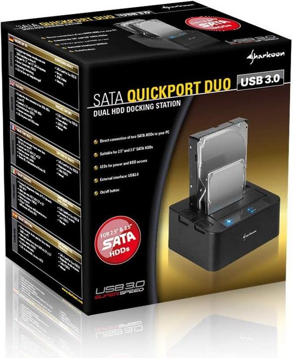 Produktbild Sharkoon SATA QuickPort Duo