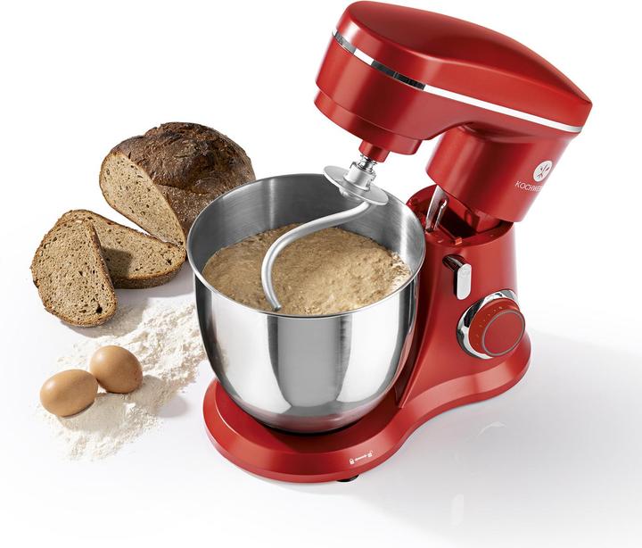 Produktbild Kochwerk Küchenmaschine, rot, 1300 Watt (1300 W)