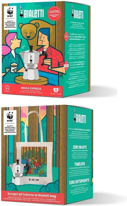 Immagine prodotto Bialetti Caffettiera espresso Moka Express (3 T.)