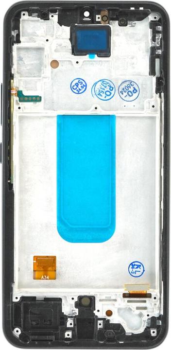 Actual product image OEM Display + frame for Samsung SM-A346 Galaxy A34 (Display, Galaxy A34)