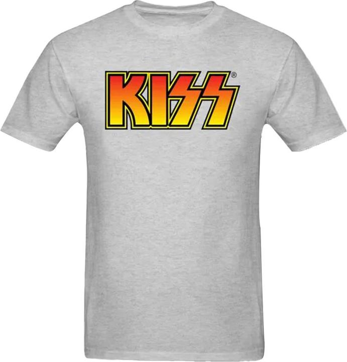 KISS Adult Vintage Classic Logo TShirt aus Baumwolle