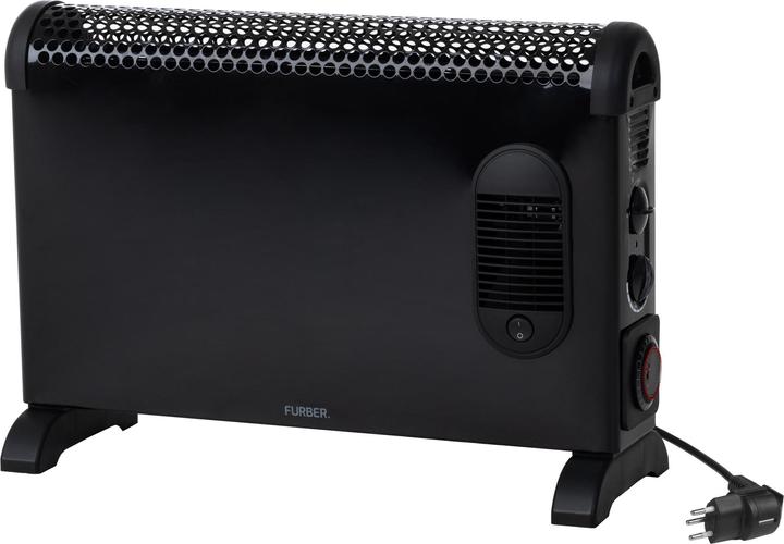 Furber Konvektor SVARO 24 1800 W Schwarz (1800 W)