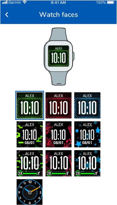 Produktbild Garmin Vivofit jr. 3 Blaue Sterne (20 mm)