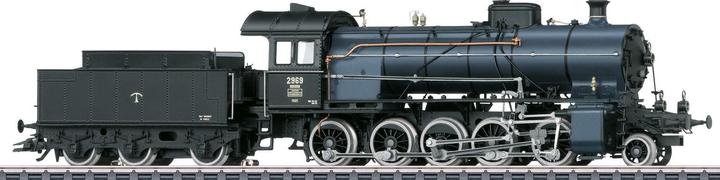 Märklin H0 Mä Locomotiva a vapore C 5/6 2969 Sbb (Traccia H0)