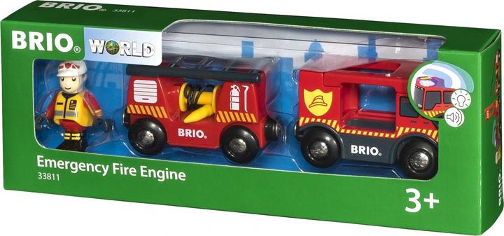 Produktbild Brio Feuerwehr Leiterfahrzeug mit L&S