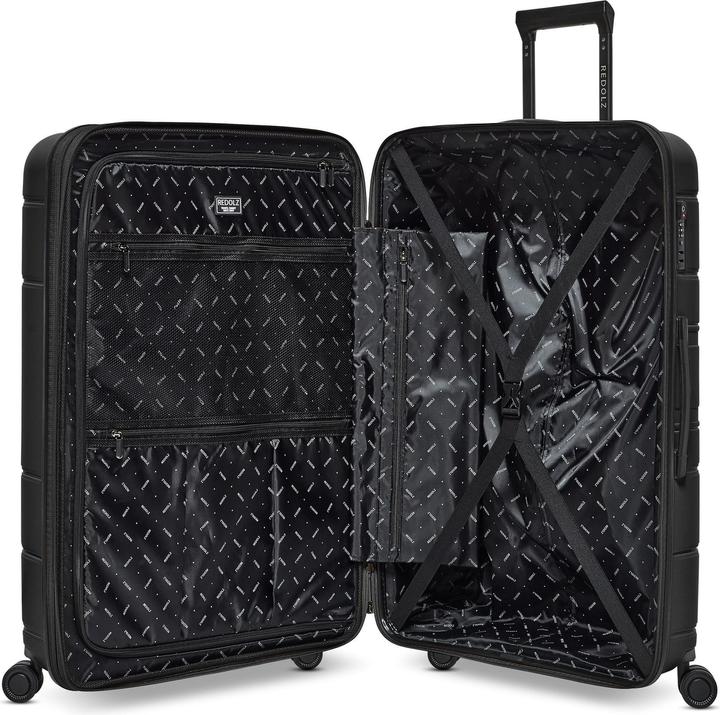 Produktbild Redolz Essentials 11 4 Rollen Trolley 76 cm mit Dehnfalte (115 l, XL (ab 115l))