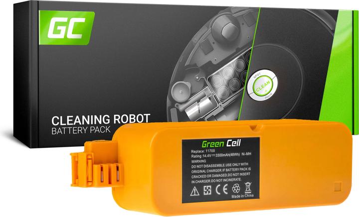 Produktbild GreenCell Hoover Battery for iRobot Roomba 400 - 430 - 3.3Ah - 14.4V