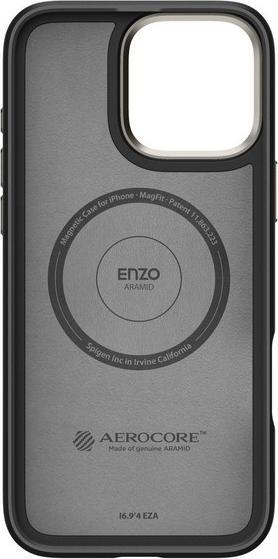 Actual product image Spigen Enzo Aramid Mag (Apple iPhone 16 Pro)