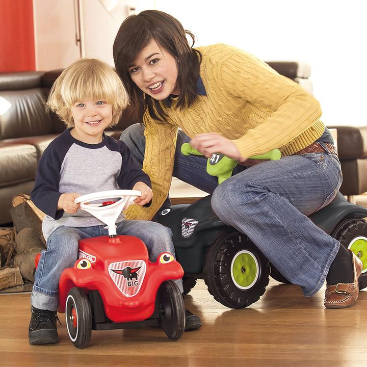 Produktbild BIG Bobby-Car mit Flüsterreifen und roten Schuhschützern