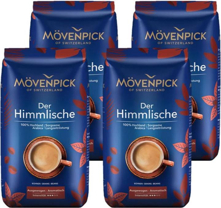 Produktbild Mövenpick Der Himmlische (4x1kg) (4000 g, Mittlere Röstung)