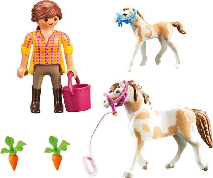 Image du produit Playmobil 71243 Cheval et poulain (71243, Playmobil Country)