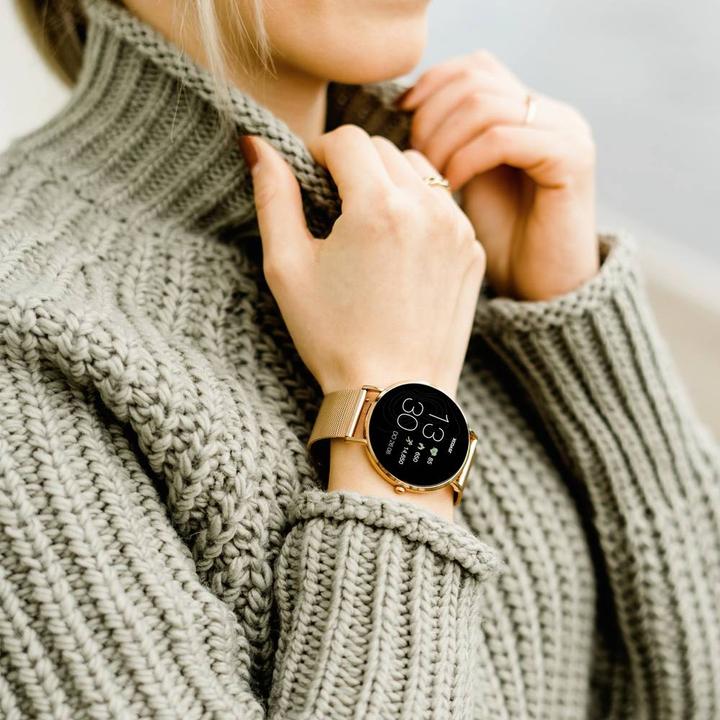 Produktbild Xcoast SIONA 2 Smartwatch 42mm Schwarz, Roségold (42 mm)