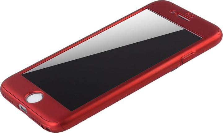Produktbild König Design Schutz Handy Hülle für Apple iPhone 6 / 6s Plus 360 Case Cover Displayschutz Rot (Apple iPhone 6)