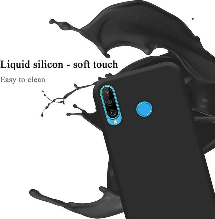 Actual product image Cadorabo TPU Liquid Silicone Case Cover (Huawei P30 Lite)