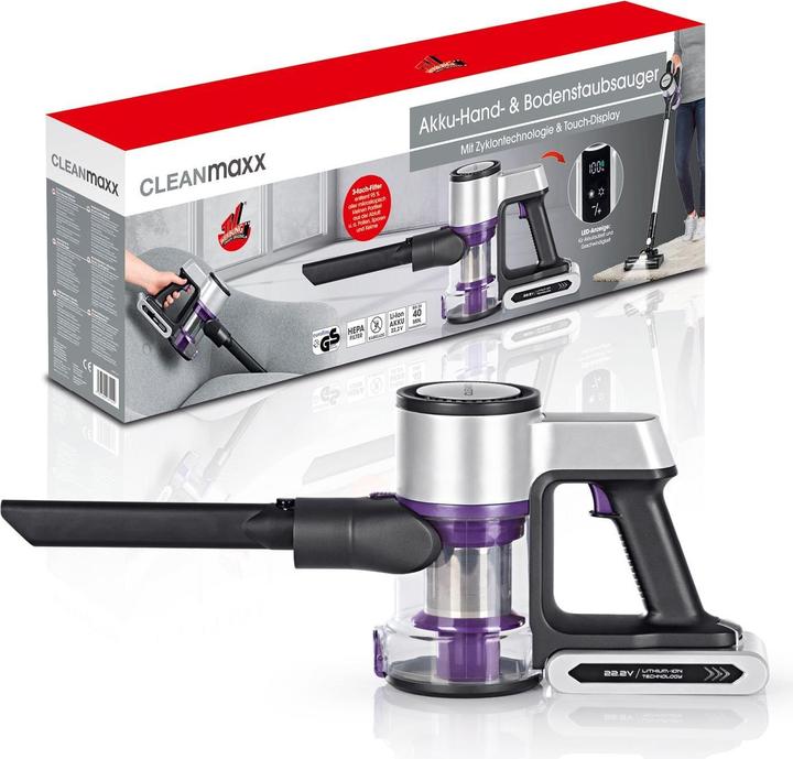 Immagine prodotto CleanMaxx Aspirapolvere a mano e a bastone