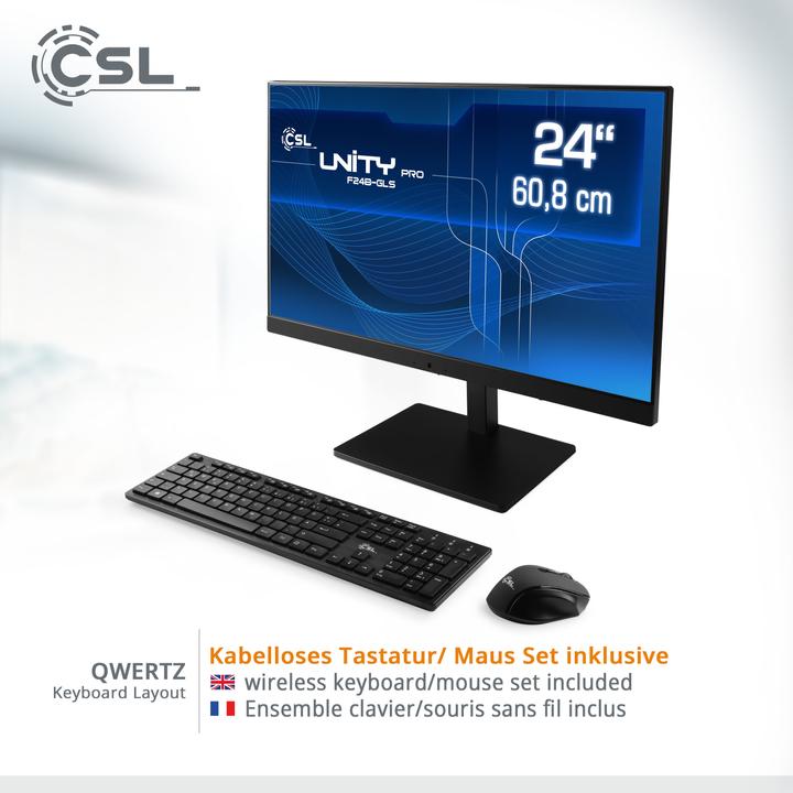 Produktbild CSL Unity Pro – F24B-GLS (Intel Celeron N4120, 16 GB, 512 GB, Intel UHD Graphics)